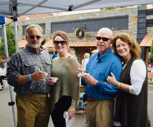 Fun times in the street during the Fall event