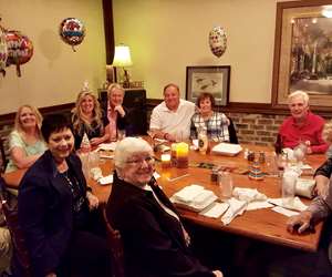 Large groups come visit to celebrate special events