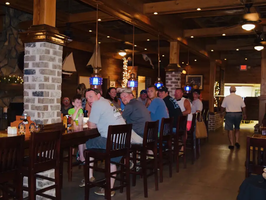 A fun group at the Sandbar