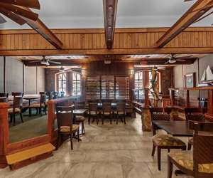 Dining areas in the Steakhouse